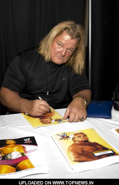 Greg 'The Hammer' Valentine at Hulk Hogan Fan Appreciation Day at Toyota Park - July 10, 2009 Greg 'The Hammer' Valentine at Hulk Hogan Fan Appreciation Day at Toyota Park - July 10, 2009